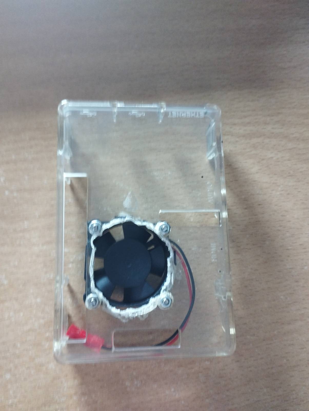 Raspberry Pi case with fan